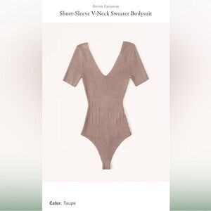 Abercrombie Sweater Bodysuit
